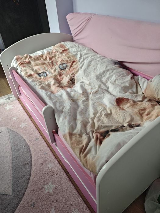 Łóżko dziecięce z szufladą 80x160