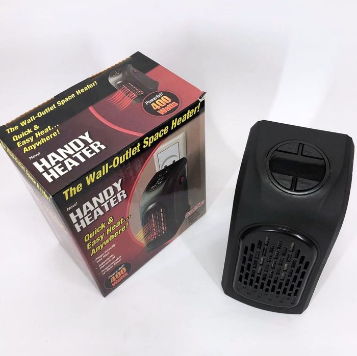 Портативний обігрівач Rovus Handy Heater Black 400 Вт,
