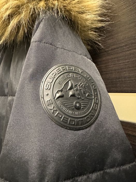 Куртка пуховик Superdry 14 10 L розмір в чудовому стані, теплий