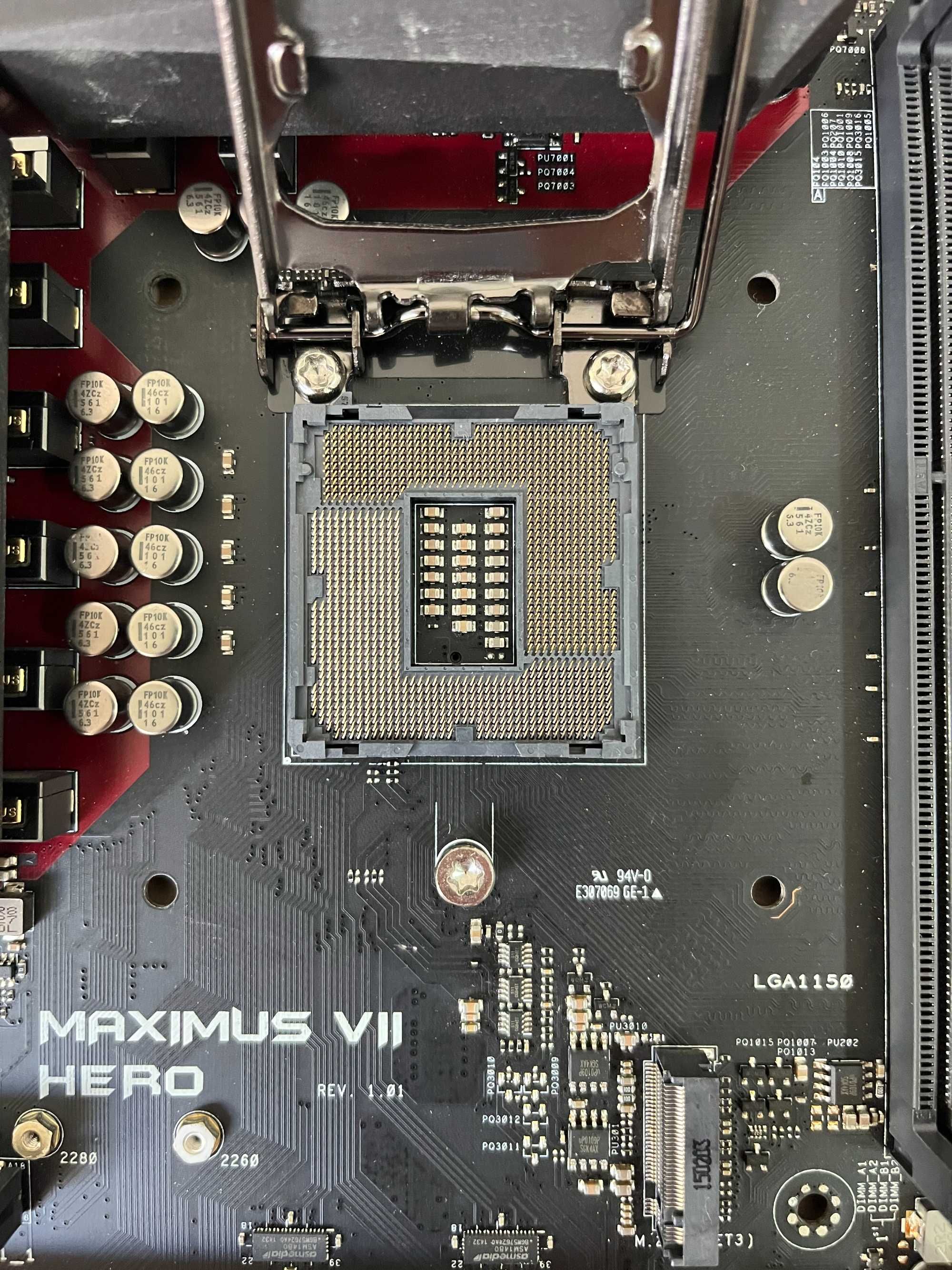 ТОП! Материнская плата ASUS MAXIMUS VII HERO s1150 DDR3 XEON Support