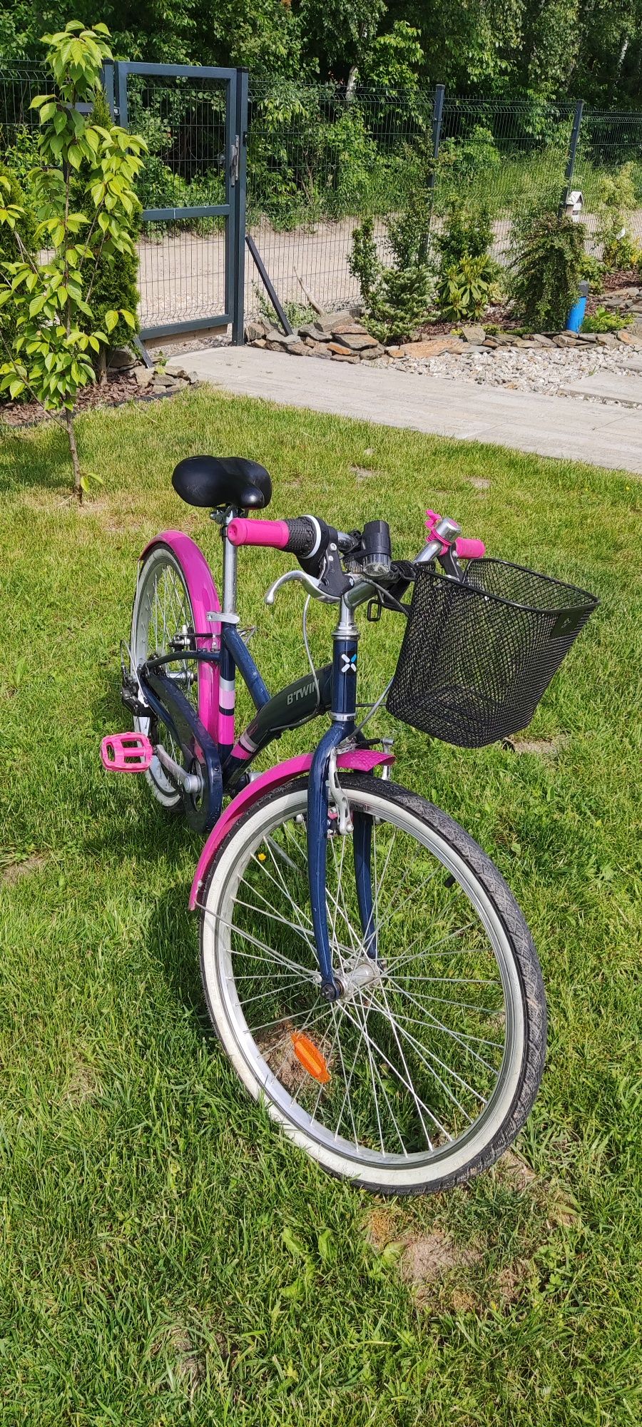 rower dziewczęcy btwin 24 cale