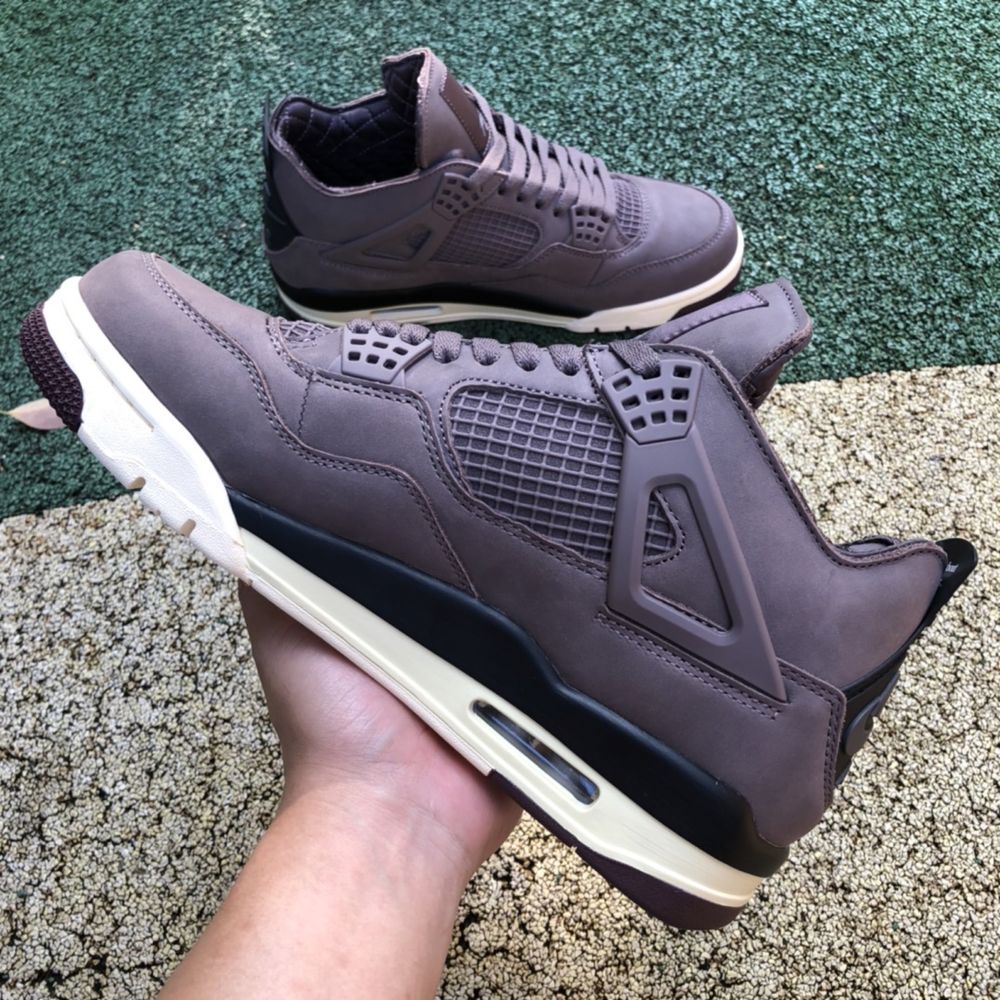 Кроссовки Nike Air Jordan 4 Retro A Ma Maniere Violet Ore Джордан кожа