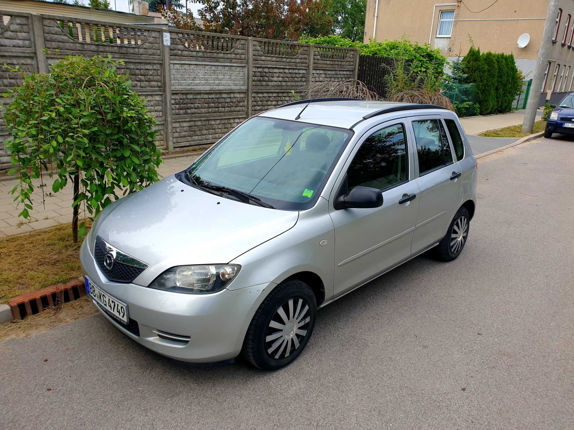 MAZDA 2 1,4 benz 5 drzwiowa klima SUPER STAN