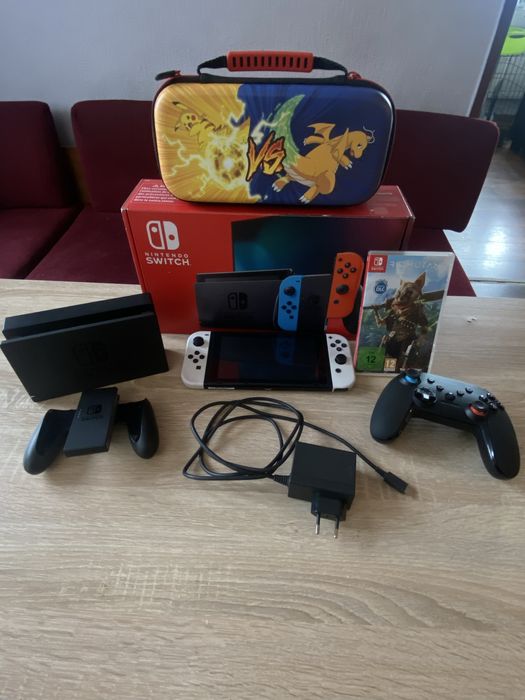 Duży zestaw nintendo switch v2