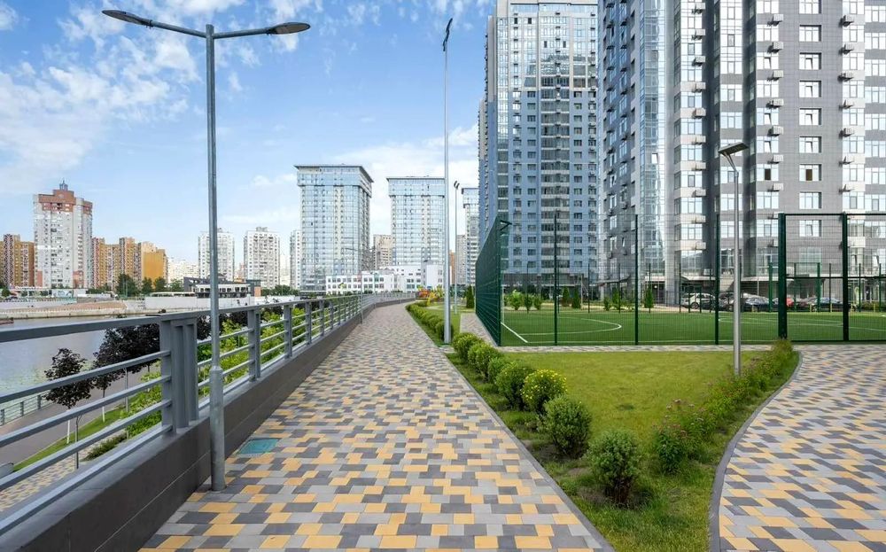 RiverStone РіверСтоун краща однокімнатна в ЖК ! 64 м2, стелі 3-м