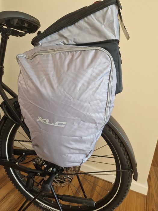 Bardzo pojemna torba rowerowa z sakwami bocznymi RackTime SnapiT 1.0