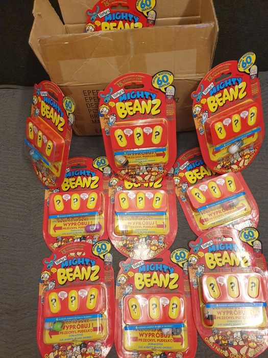 Fasolki Mighty beanz 10 blistrow