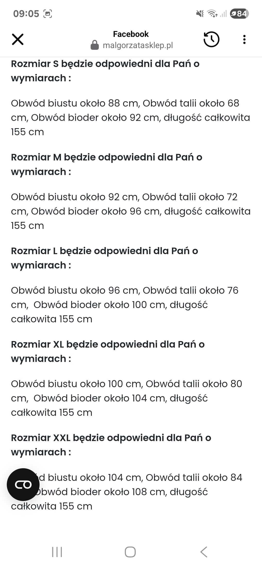 Sukienka  wieczorowa