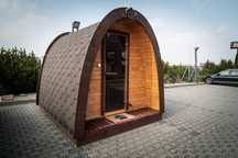 Sauna Ogrodowa „KOBA IGLO 2,5 M z tarasem”
