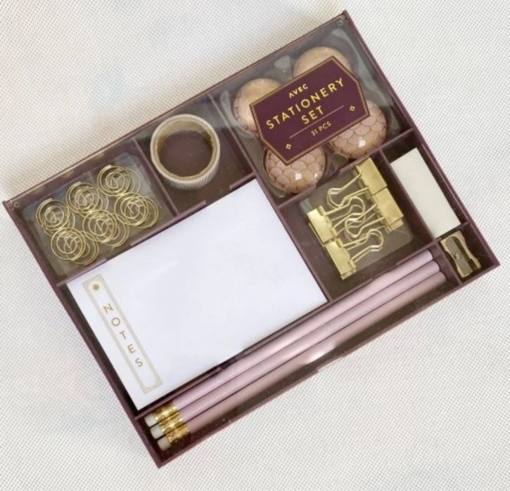 Zestaw biurowy, akcesoria biurowe 31 szt. Nowe