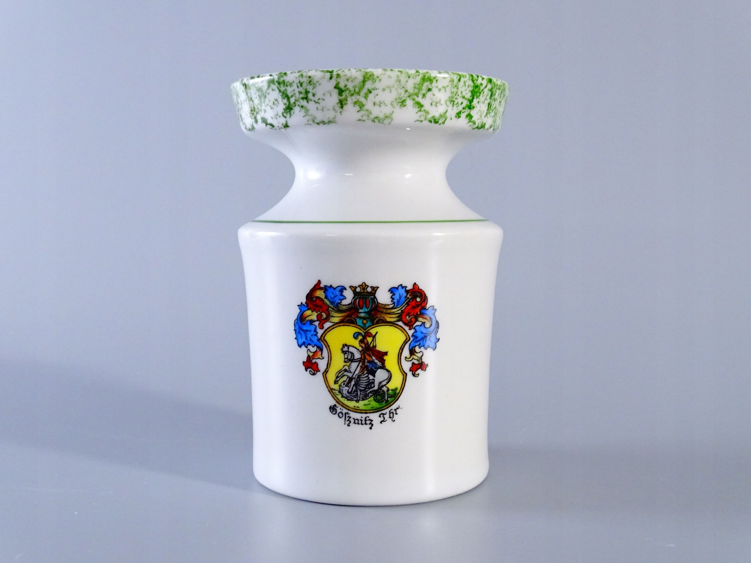 wazoni porcelanowy herb miesjki godło