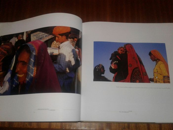 Livro "Hidden Faces of India" de Palani Mohan