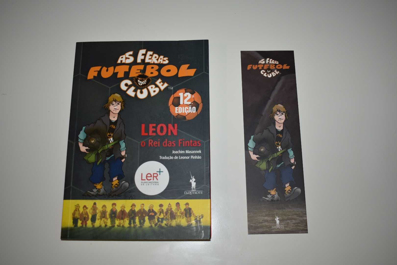 Livro “Leon: O Rei das Fintas” da coleção As Feras Futebol Clube