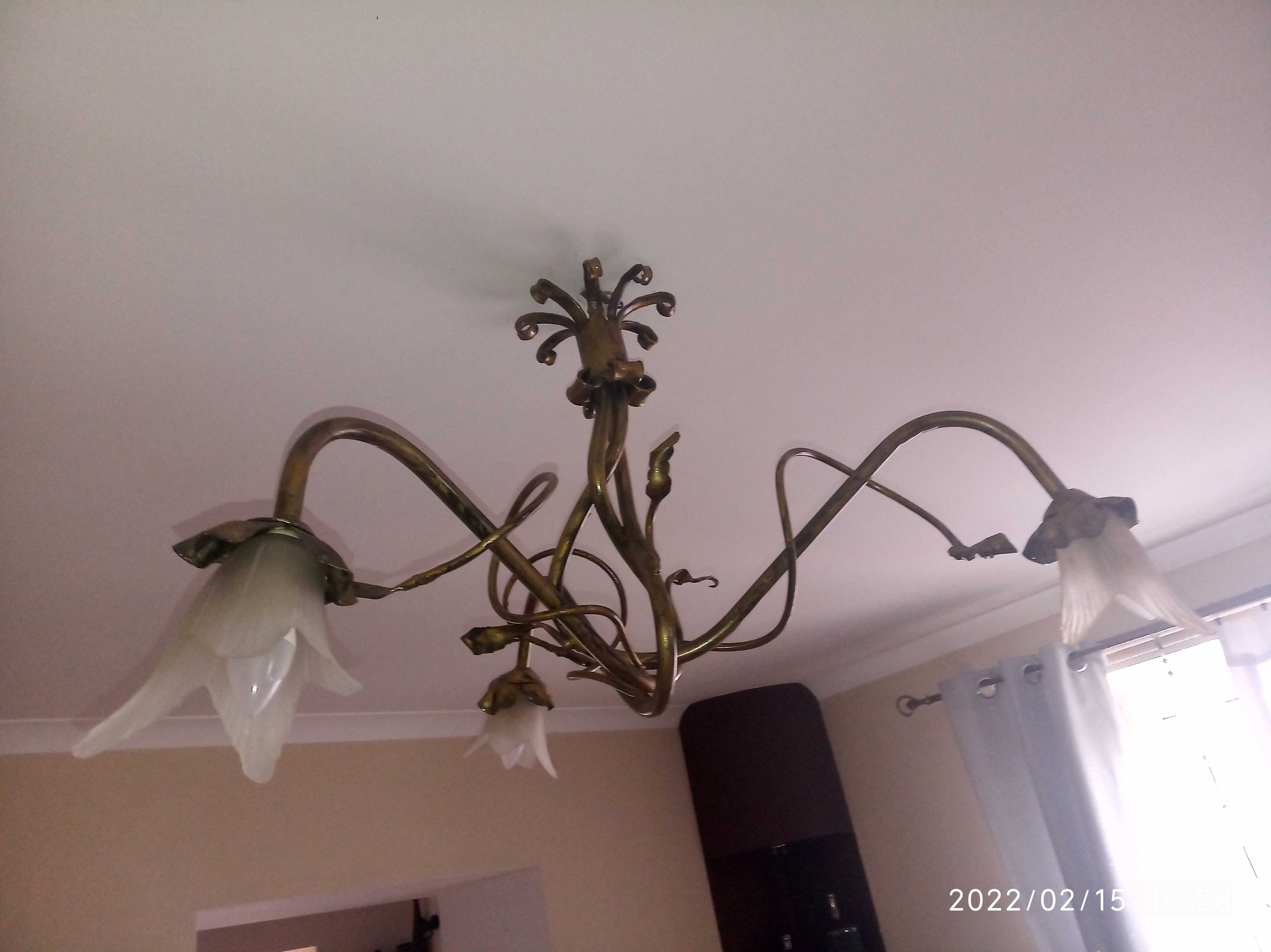 lampa sufitowa 2 szt do salonu ręcznie robione