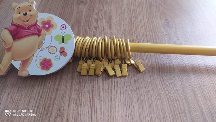 Karnisz Kubuś Puchatek do pokoju dzieciecego