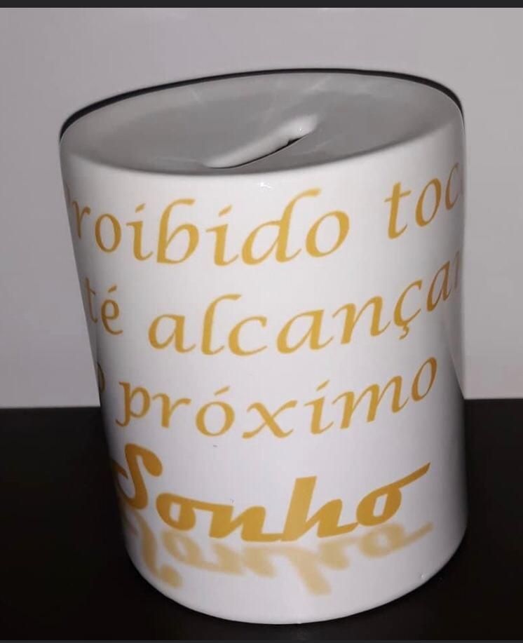 Mealheiro personalizado de cerâmica