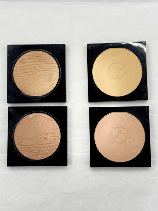 Пудра та фіксуюча пудра для обличчя від Armani