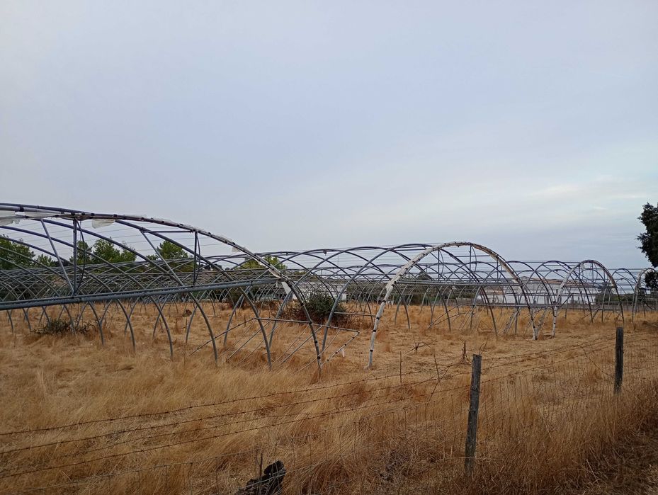 Estruturas de estufas de ferro