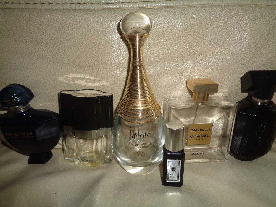 6x puste flakony butelki po oryginalnych perfumach PREMIUM