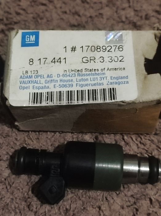 Форсунка Опель  Фіат Шевроле Део матіз Пежо Сітроен нові оригінал