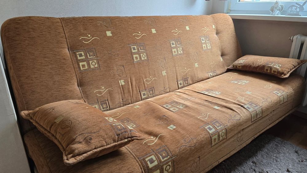 Wersalka sofa łóżko 200 x 120 cm stan dobry