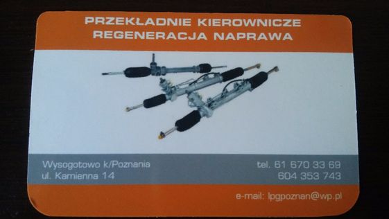 Regeneracja Przekładni Kierowniczych Maglownic