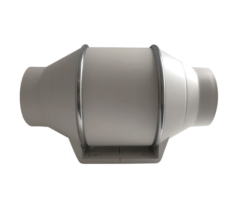 Wentylator kanałowy liniowy plastikowy 100 mm  cichy i wydajny