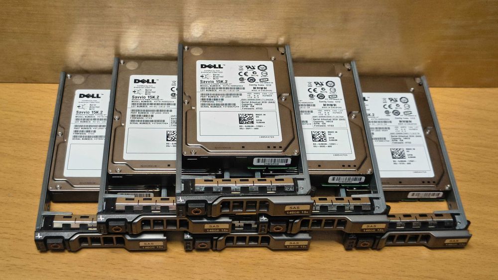 Dell 146GB SAS 10k 6Gbps 2.5", 0X160K, 9FJ066-150