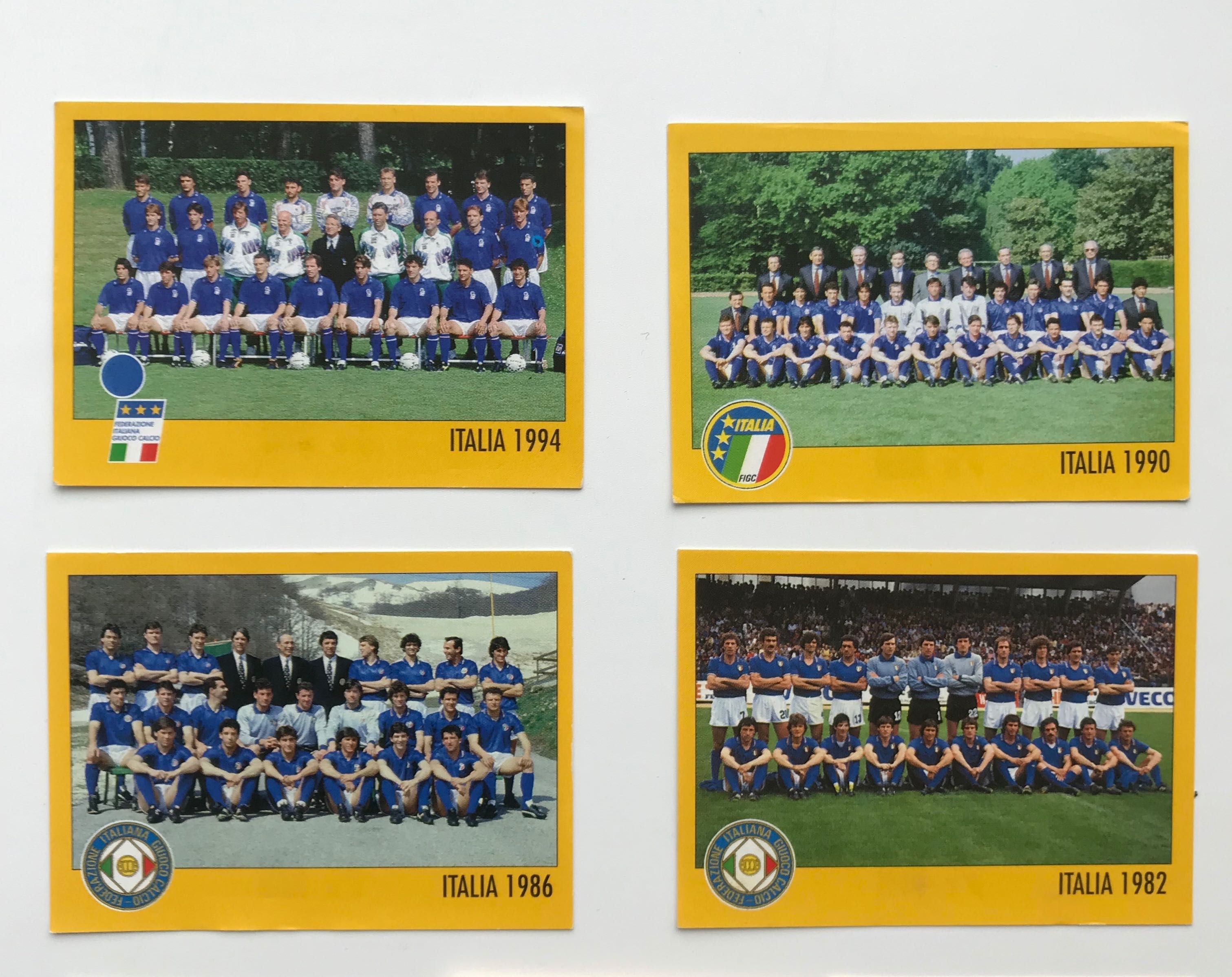 Azzurri Con ip 1982-1998 Panini