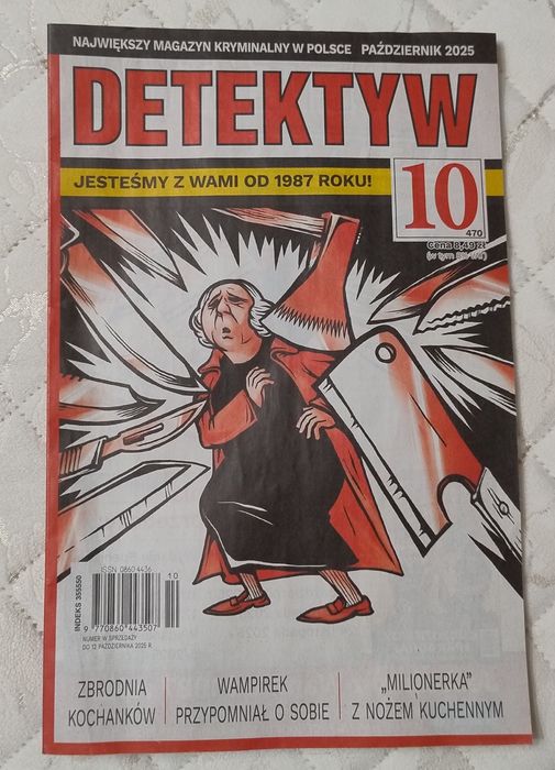 Magazyn kryminalny detektyw październik 2025 10/2025
