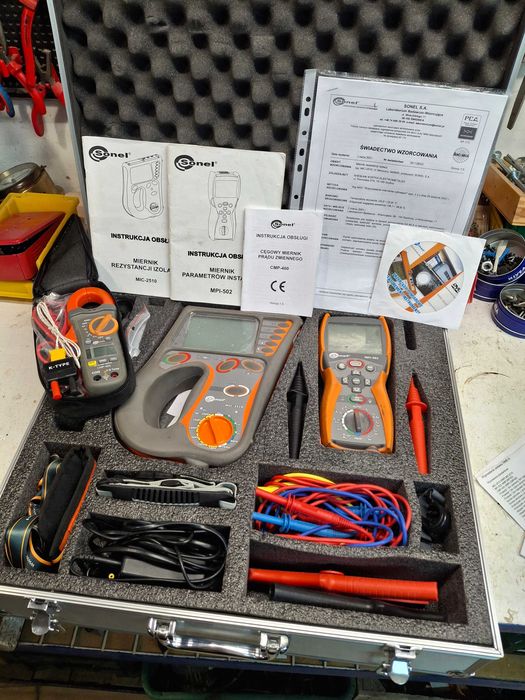 mierniki sonel zestaw