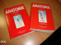 2 Livros - atlas de poche d'anatomie – 1. appareil locomoteur + 2. les