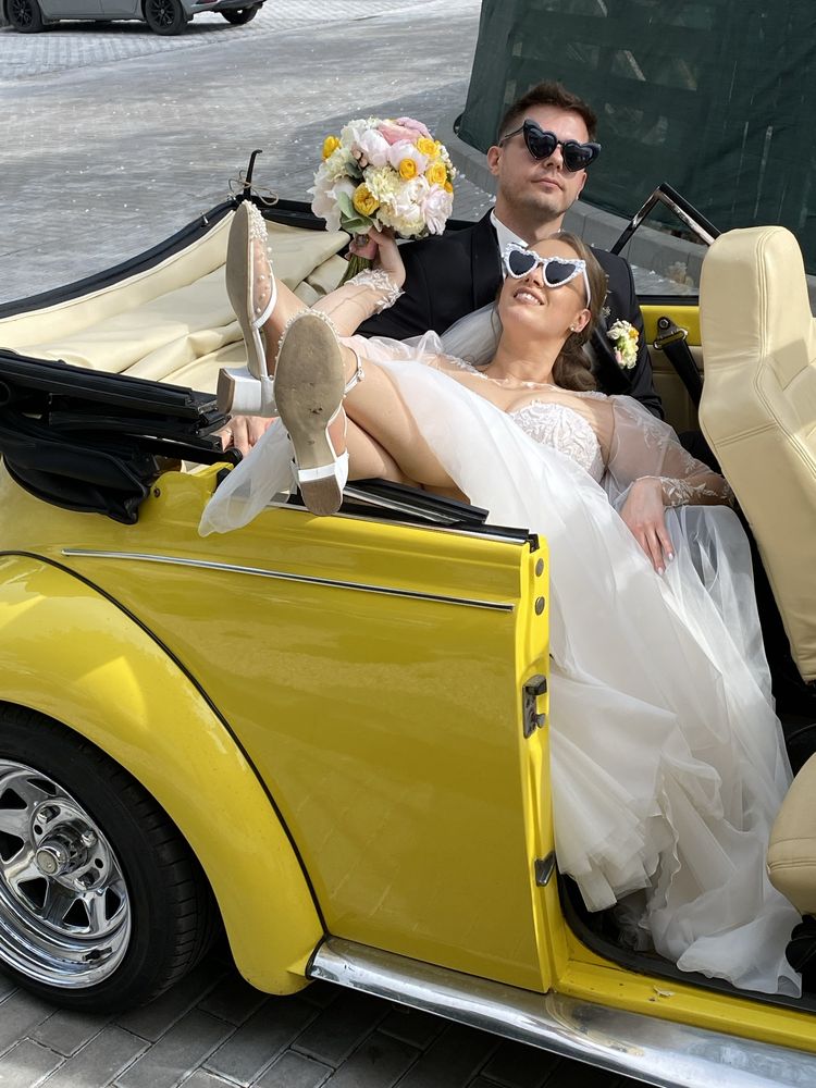 Samochód ,Auto do Ślubu Vw  Garbus Cabrio