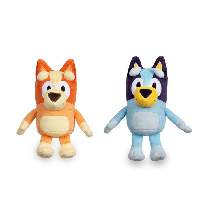 Peluches Bluey e Bingo