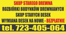Skup starych desek rozbiórka wymiana desek