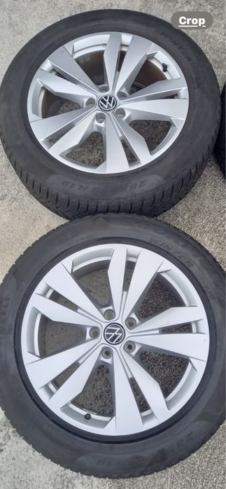 Komplet felgi z oponami zima do id3 id4 id5, Enyaq, Q4 e-tron