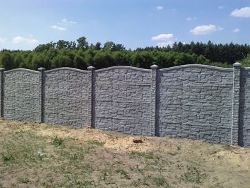 Ogrodzenia płoty betonowe-montaż,słupki,podmórówka,ogrodzenia betonowe