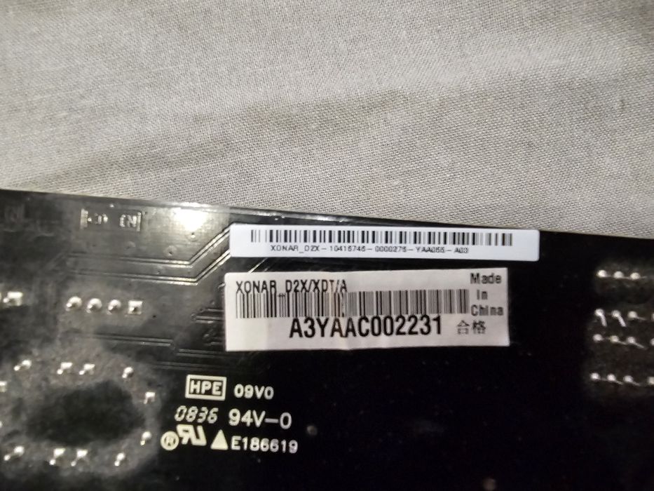 Звукова карта Asus Xonar D2X