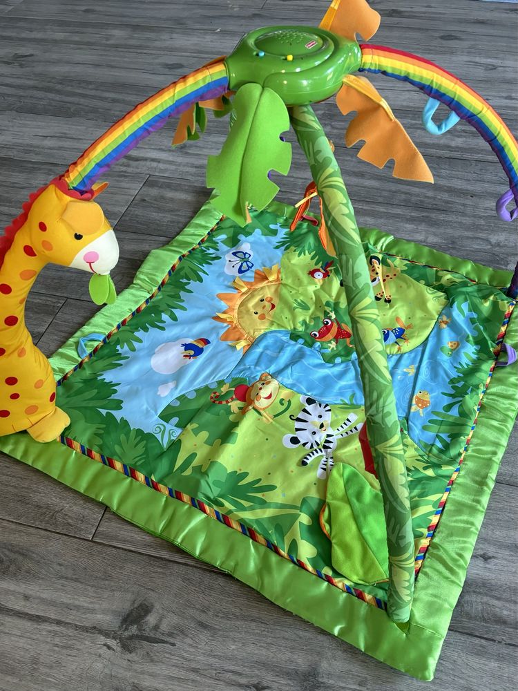 Tapete de atividades fisher price rainforest