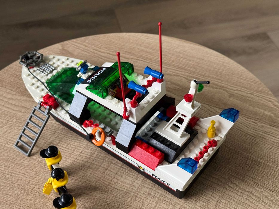 LEGO Town 6433 Coast Watch Motorówka Policyjna Statek Łódź