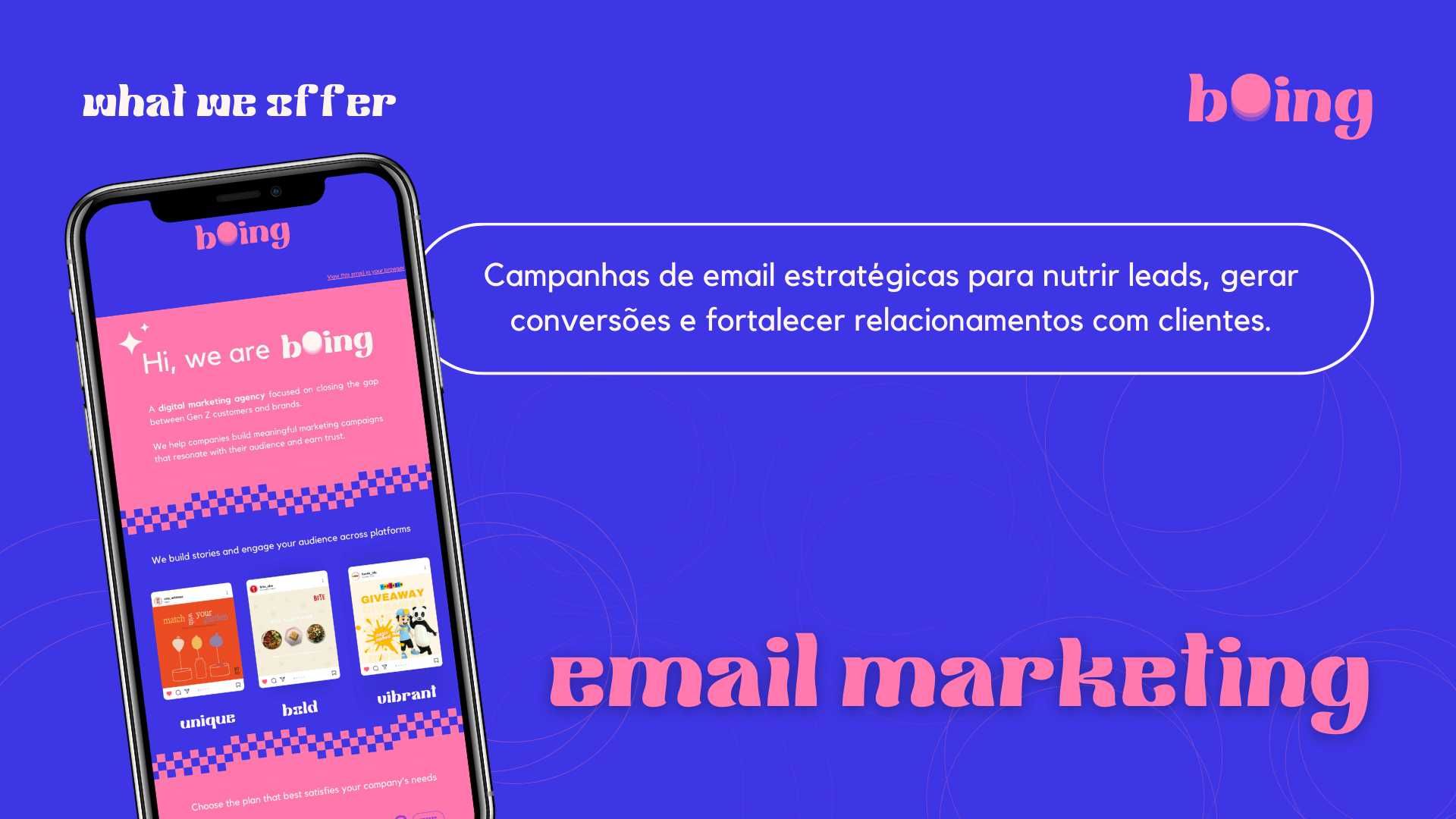 Serviços de Marketing e Design