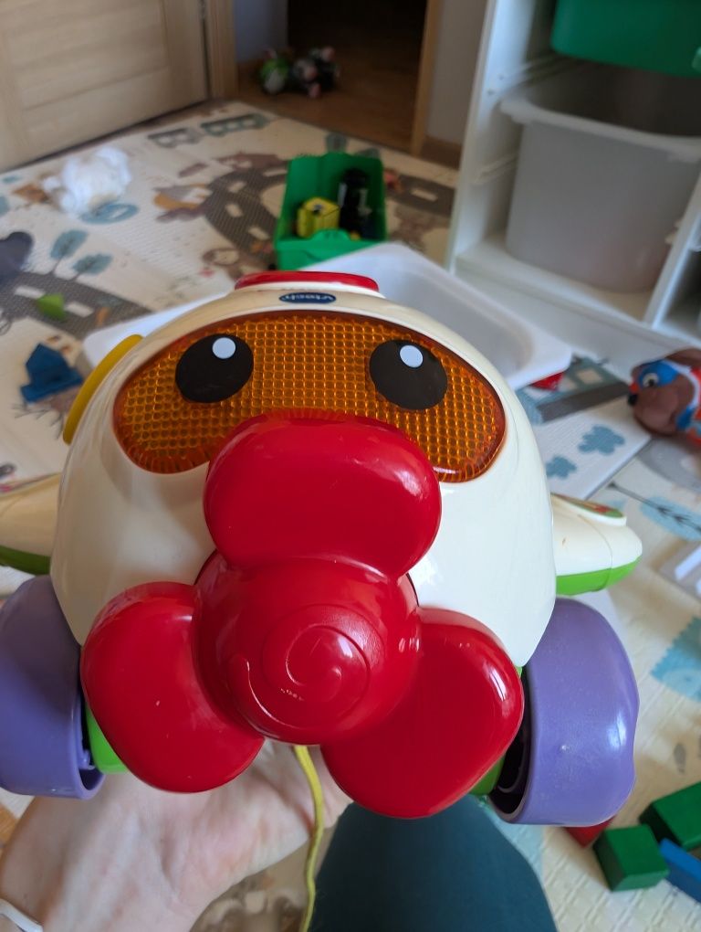 Zabawka interaktywna VTech Play and Learn Aeroplane samolot - w języku