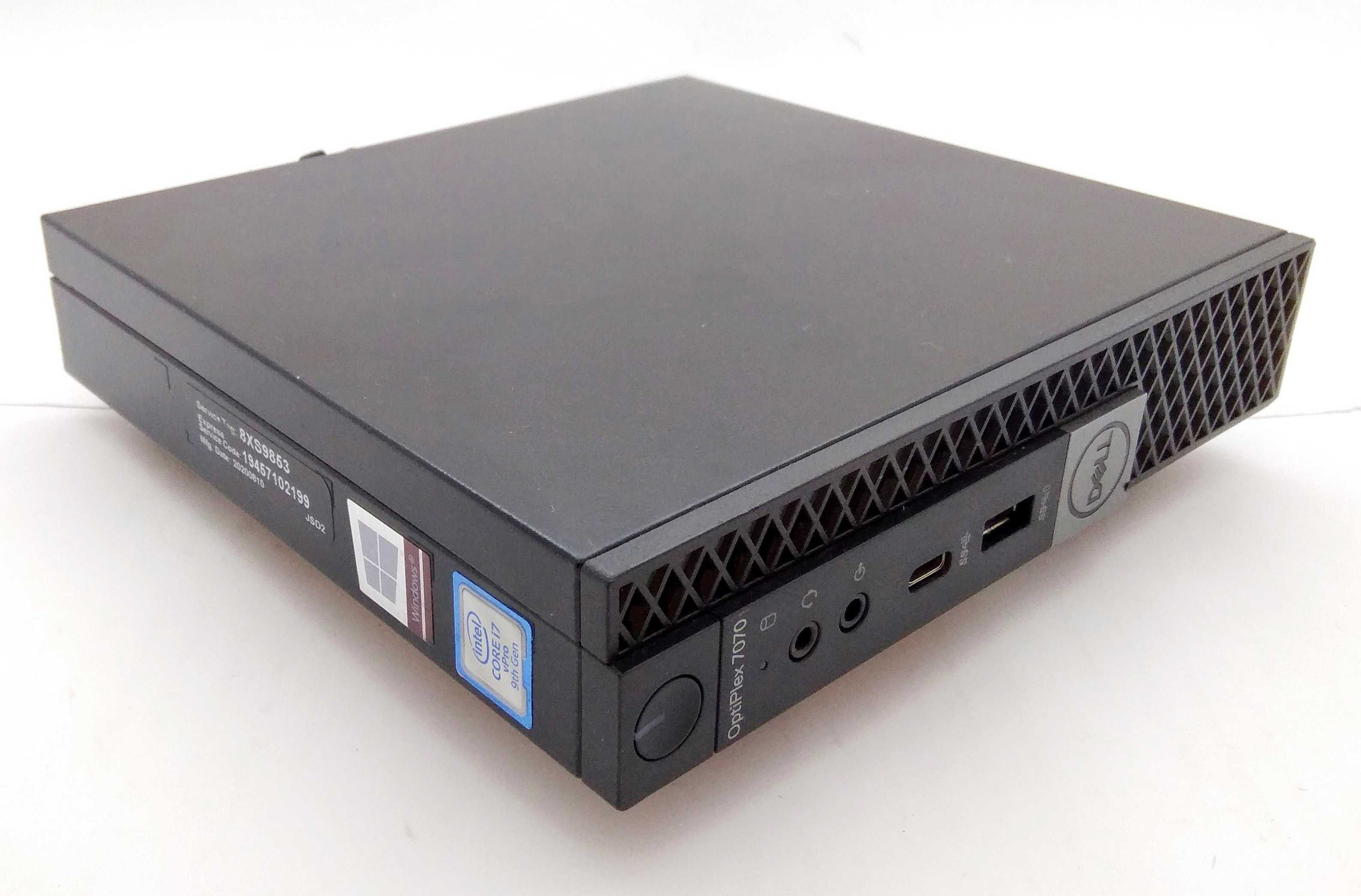Dell OptiPlex 7070 i7-9700 8/500 GB DisplayPort DP-HDMI WiFi+BT(8366)