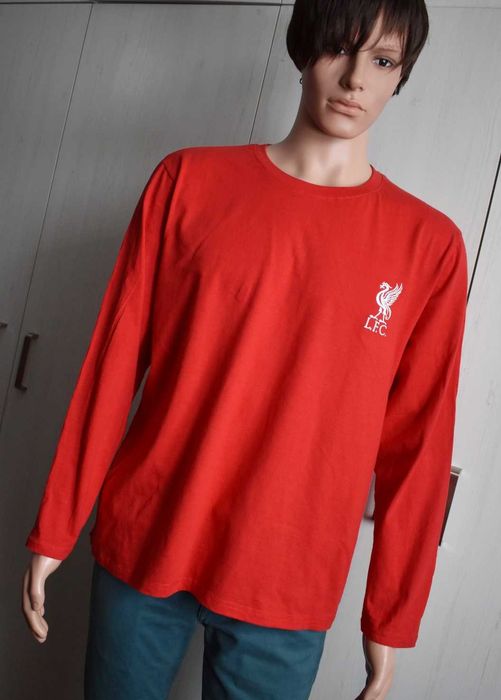 Bluzka koszulka z długim rękawem L bawełna 100% Liverpool bawełniana