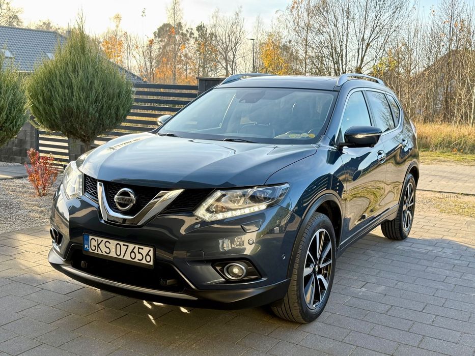Nissan X-Trail 7 miejsc, 109000km !, led, navi, kamera 360, skóry, panorama