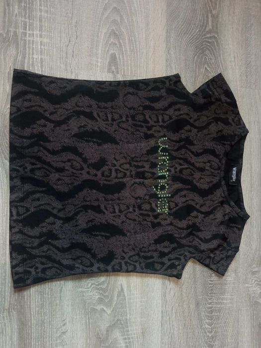 Bluzka top w panterkę Wrangler 36 S