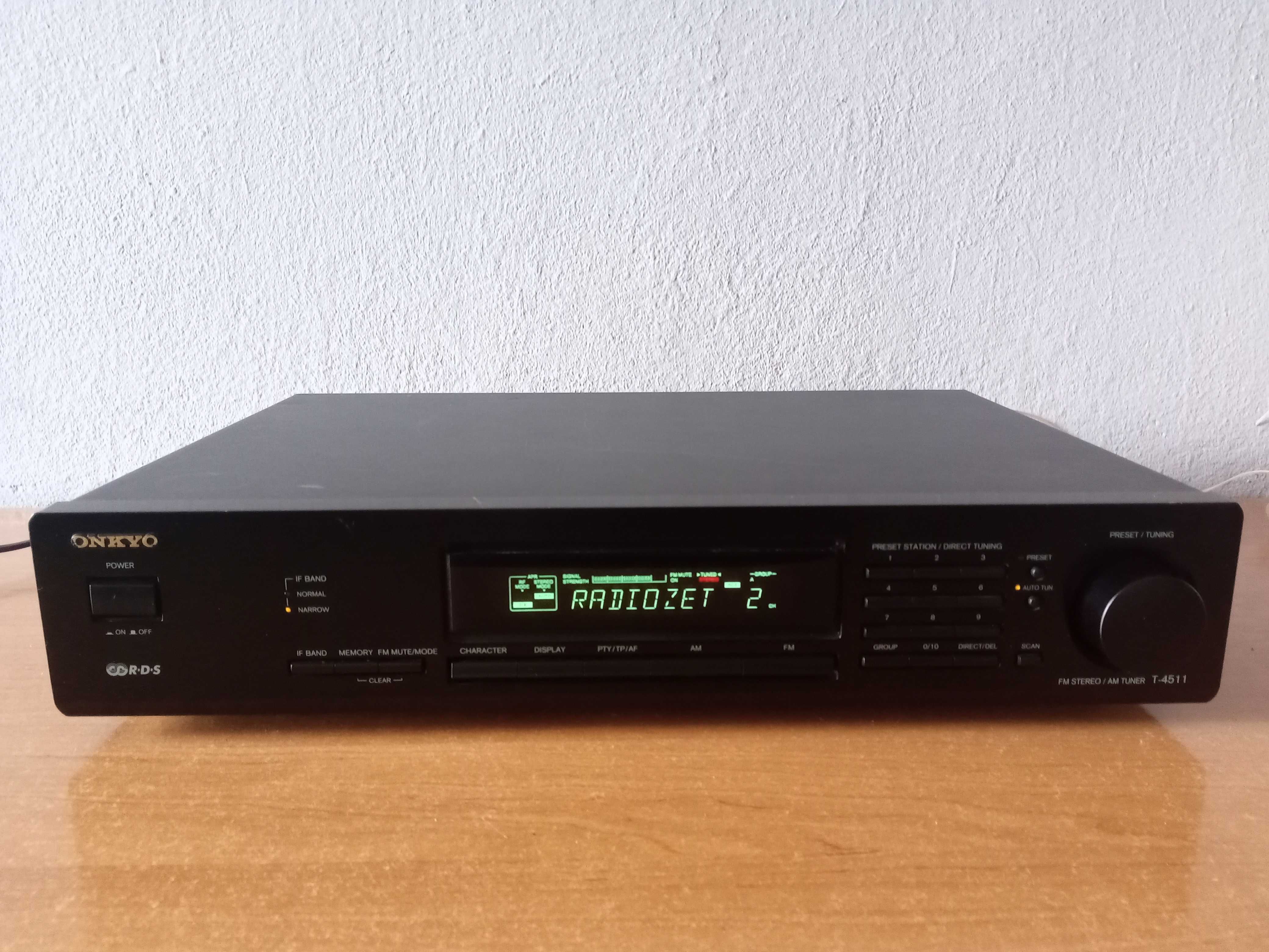 ONKYO T-4511 tuner radiowy z RDS