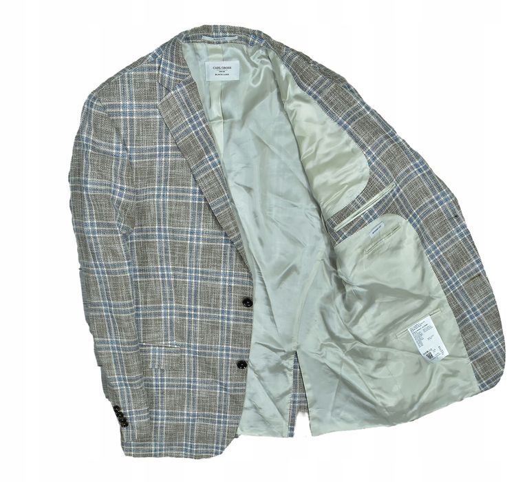 Carl Gross Black Line Marynarka Z Mieszanki Materiałów Tomson Sv 54