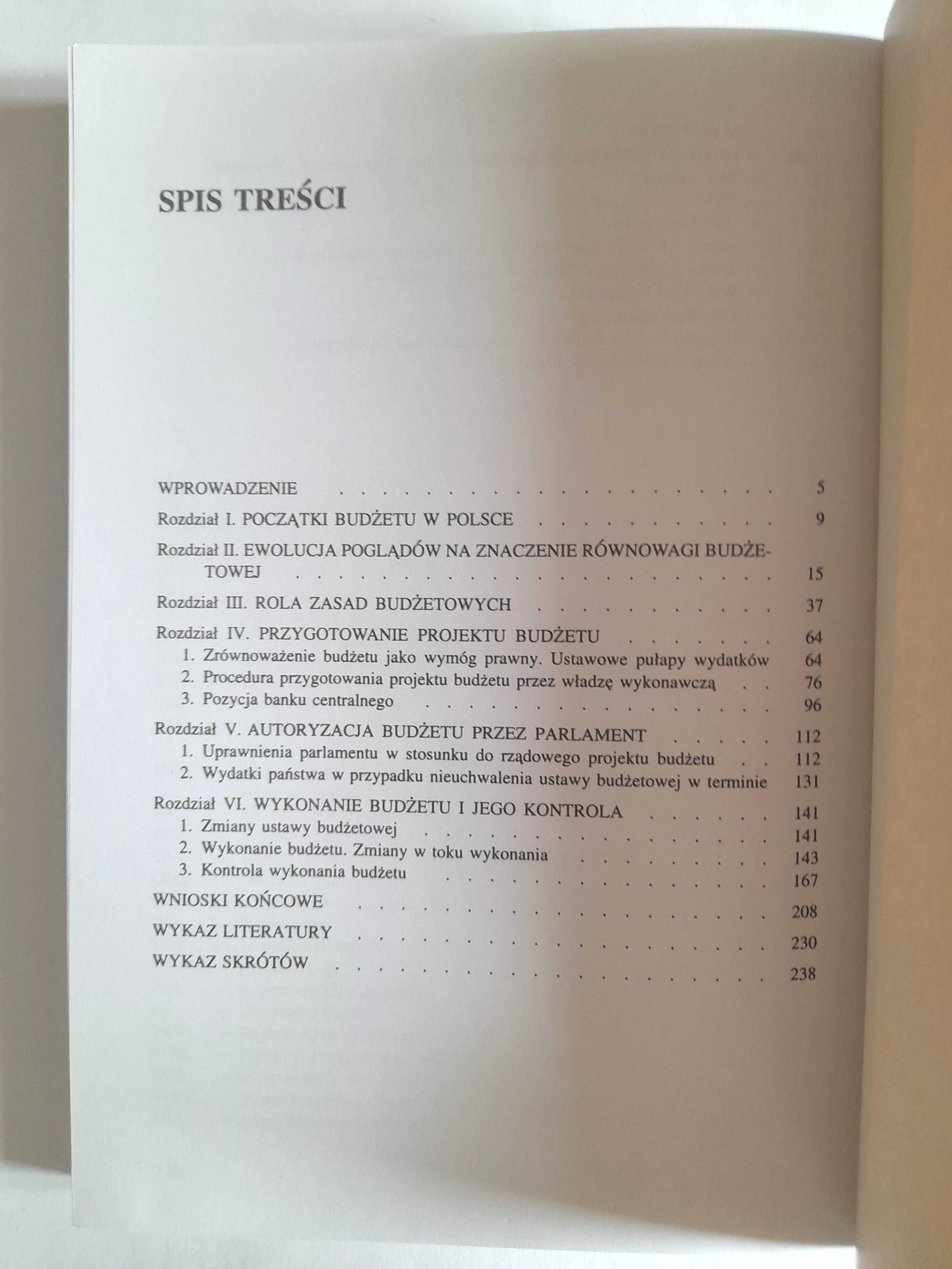 Procedura budżetowa a deficyt - Kosiński