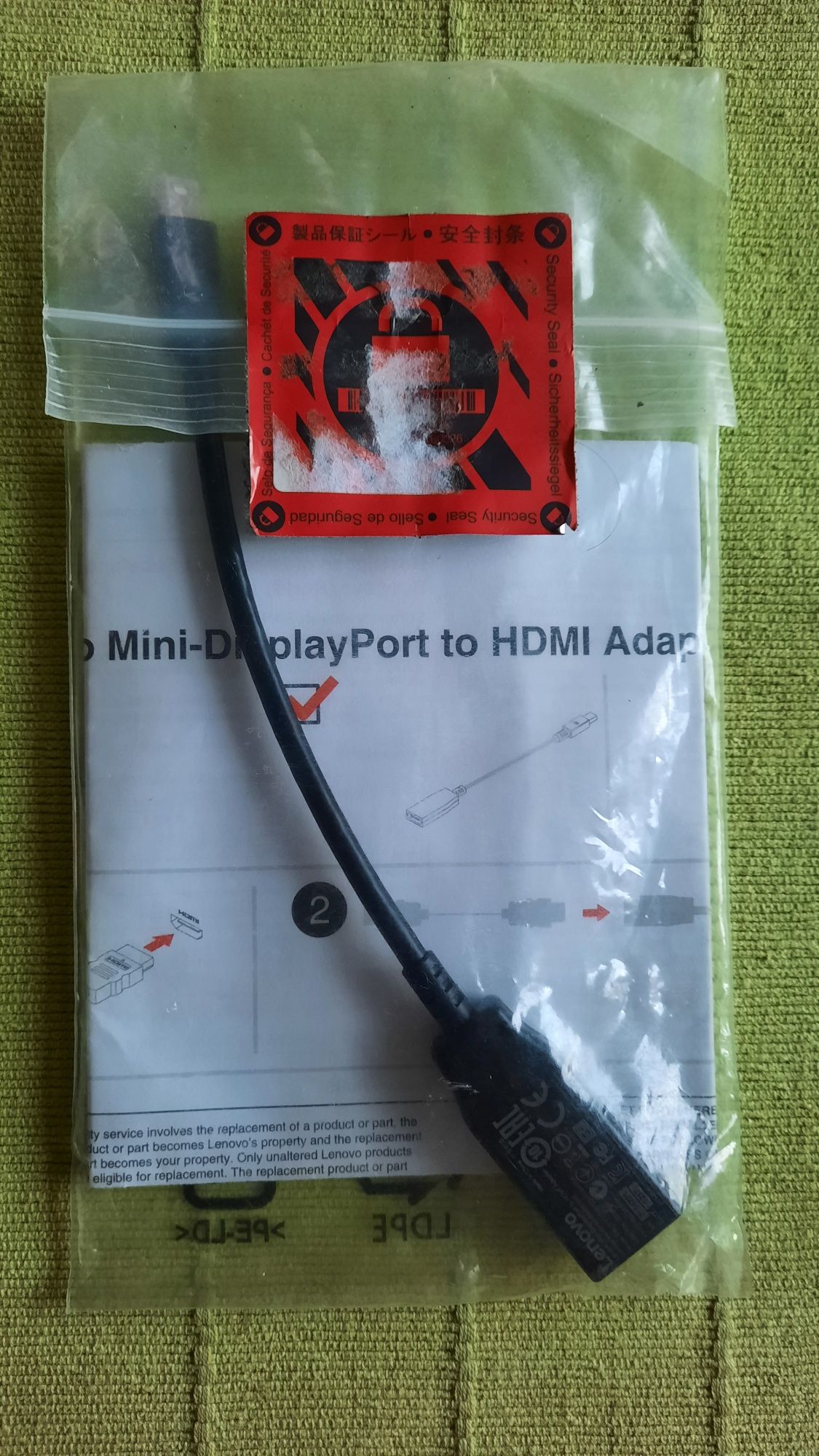 Cabo HDMI adaptador p/ Mini-USB